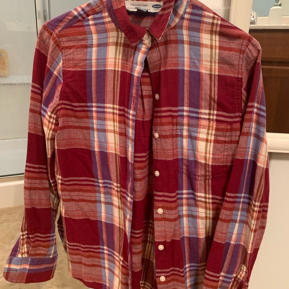 Old Navy flannel like new